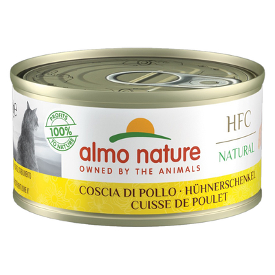 Almo Nature HFC Natural 6 x 70 g Kippendij - natvoer katten