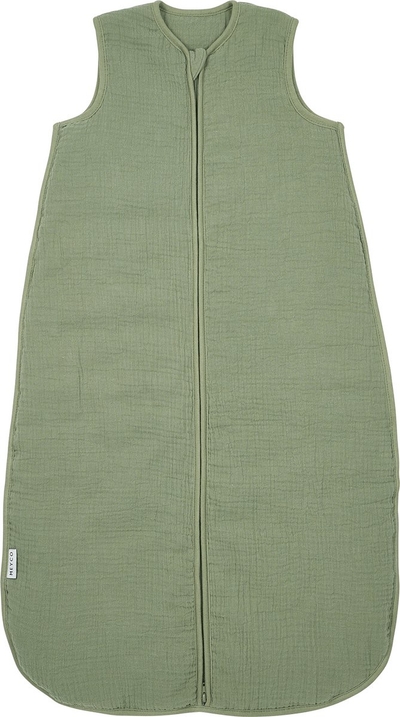 Meyco gevoerde hydrofiele babyslaapzak groen