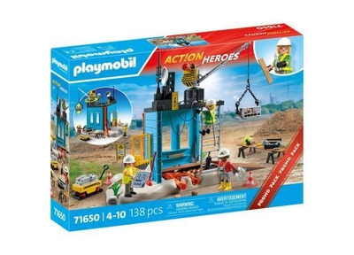PLAYMOBIL Action Heroes PROMO Bouwplaats - 71650