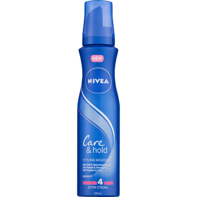 NIVEA Care & Hold Styling Mousse - 150 ml - Haarmousse