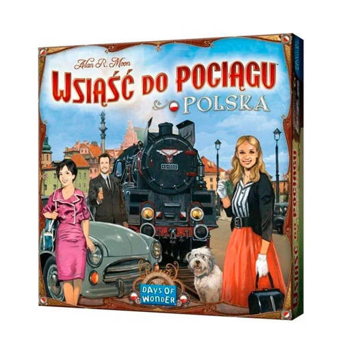 Days of Wonder Ticket to Ride Polska (Engelstalig/Pools) uitbreidingsspel