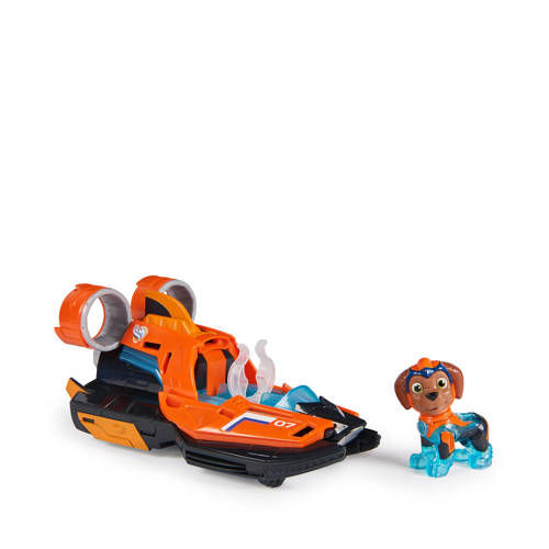 Paw Patrol The Mighty Movie Hovercraft met Zuma-actiefiguur licht en geluid