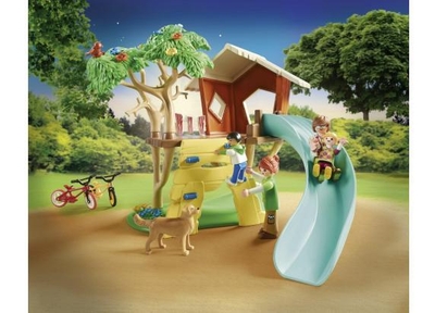 PLAYMOBIL Family Fun Avonturen boomhut met glijbaan - 71001