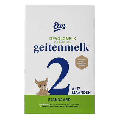 Etos Standaard 2 Opvolgmelk Geitenmelk 6 - 12 Maanden 800 GR