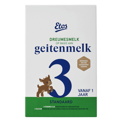 Etos Standaard 3 Dreumesmelk Geitenmelk Vanaf 1 jaar 800 GR