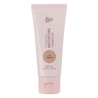 Etos Moisturizing Mattifying Foundation SPF 20 04 Vanilla
