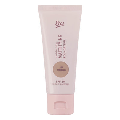 Etos Moisturizing Mattifying Foundation SPF 20 03 Porcelain