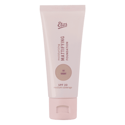 Etos Moisturizing Mattifying Foundation SPF 20 01 Ivory