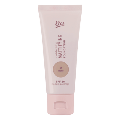 Etos Moisturizing Mattifying Foundation SPF 20 01 Ivory