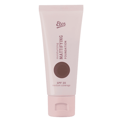 Etos Moisturizing Mattifying Foundation SPF 20 12 Espresso