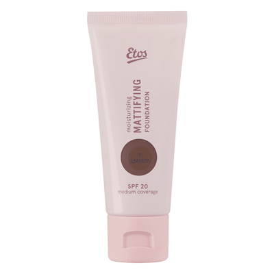 Etos Moisturizing Mattifying Foundation SPF 20 12 Espresso