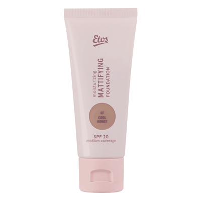 Etos Moisturizing Mattifying Foundation SPF 20 07 Cool Honey