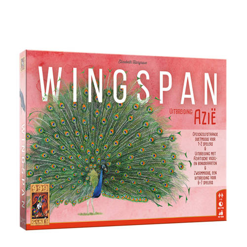 999 Games Wingspan uitbreiding: Azië uitbreidingsspel