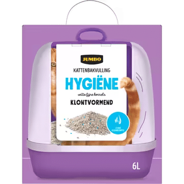 Jumbo Kattenbakvulling Hygiëne Klontvormend 6L