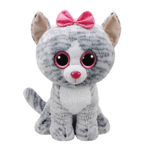 Ty Beanie Boo's XL Kiki Cat knuffel 42 cm