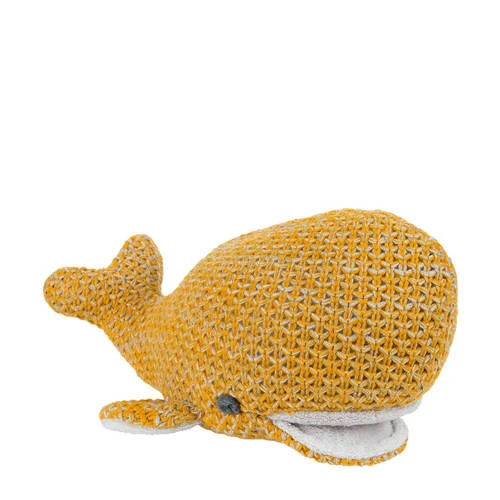 Baby's Only River walvis oker knuffel 30 cm