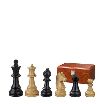 Philos Ludwig XIV verzwaarde schaakstukken (70 mm) denkspel