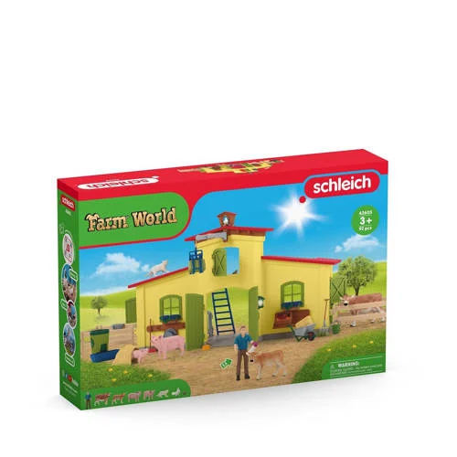 Schleich Farm World Grote stal