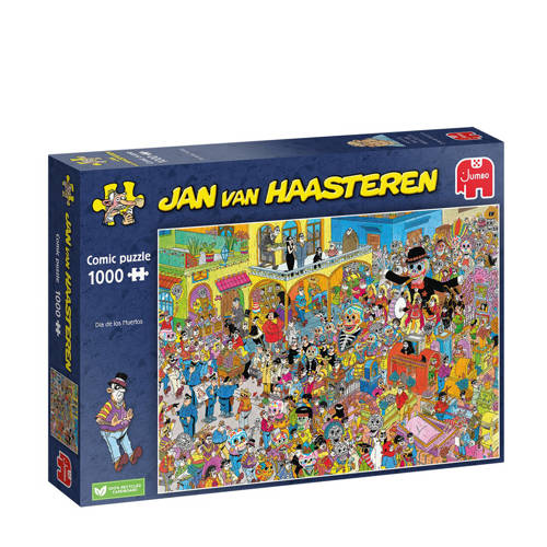 Jan van Haasteren dia de los muertos legpuzzel 1000 stukjes