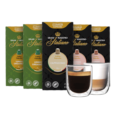 Gran Maestro Italiano koffiecups - 100 stuks