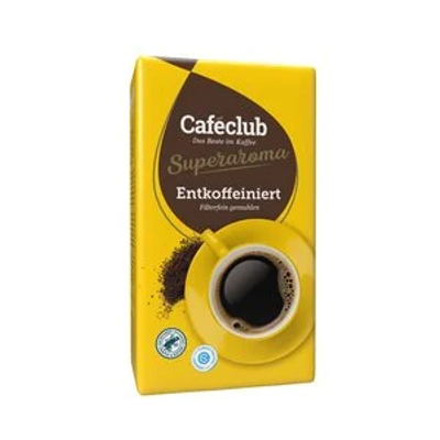 Cafeclub Caféclub Entkoffeiniert gemalen 500 gram Filterkoffie