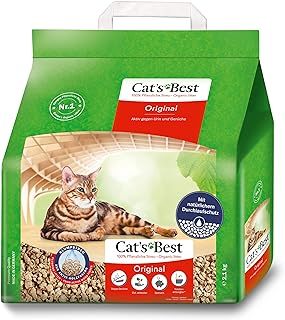 Cat's Best Originele kattenbakvulling, 100% plantaardig - 4,5 liter