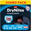 Huggies DryNites Pyjama Pants jongens 3-5 jaar - 64 stuks