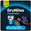 Huggies DryNites Pyjama Pants jongens 4-7 jaar - 64 stuks