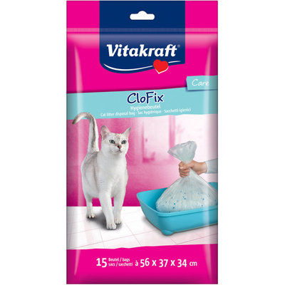 Vitakraft Kattenbakzakken klein formaat Kattenbakvulling 140 g