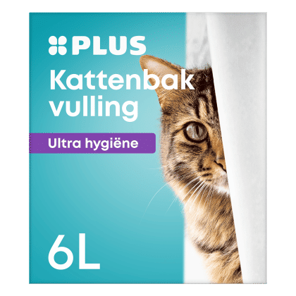 Plus Kattenbakvulling ultra hygiene 6 liter 6 L