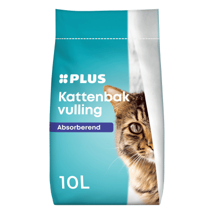 Plus Kattenbakvulling absorberend 10 liter 10 L