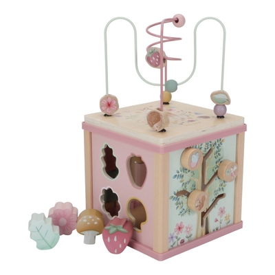 Little Dutch Houten Activiteitenkubus Fairy Garden