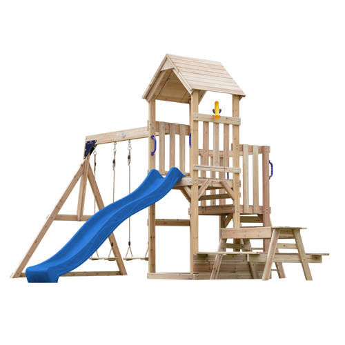 Axi Mette Swing Set with Double Swing and Picnick Table