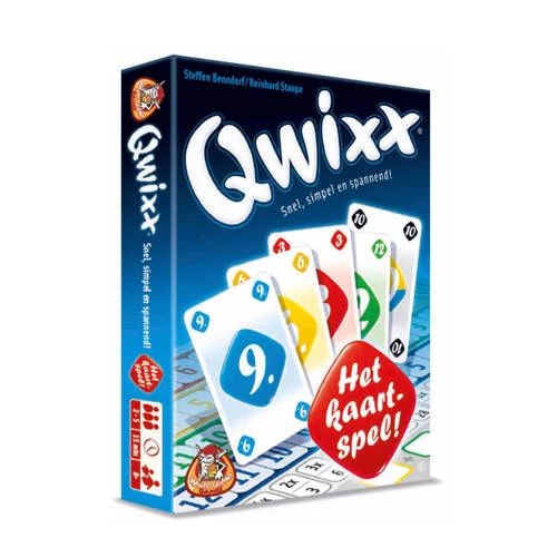 White Goblin Games Qwixx het kaartspel