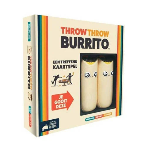 Exploding Kittens Throw Throw Burrito