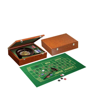 Philos Roulette set Design 1 dia 25cm metalen wiel Roulette set Design