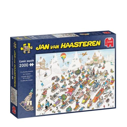 Jan van Haasteren van onderen legpuzzel 2000 stukjes