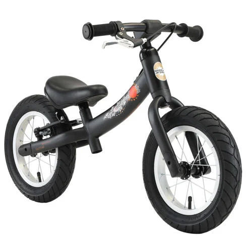 BikeStar Sport, meegroei loopfiets, 12 inch, zwart