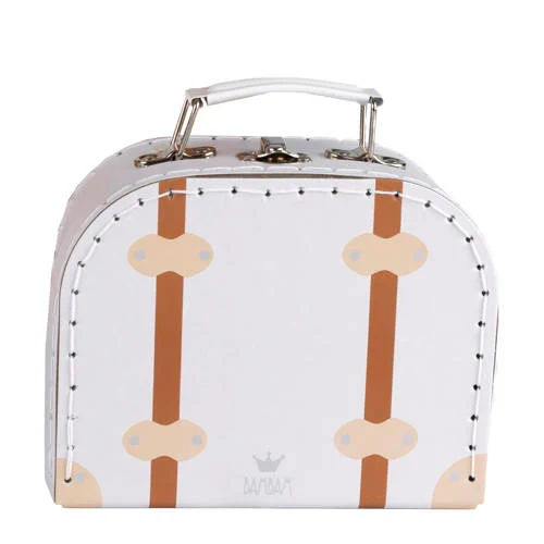 BamBam Travel suitcase Vintage white small