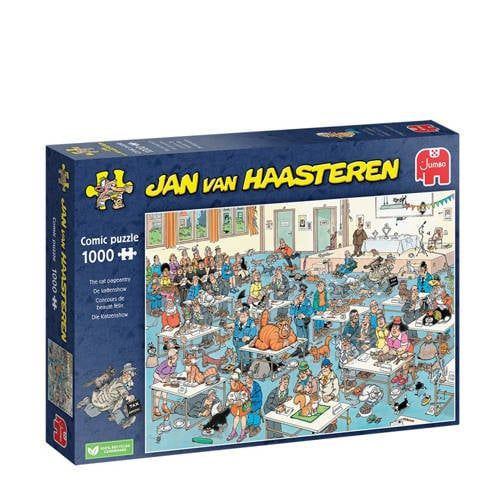 Jan van Haasteren de kattenshow legpuzzel 1000 stukjes