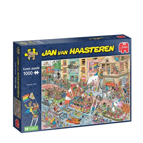 Jan van Haasteren celebrate pride! legpuzzel 1000 stukjes