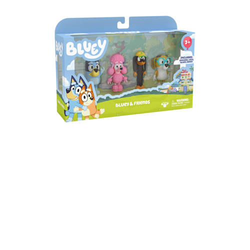 Moose Toys Bluey 4-pack Friends