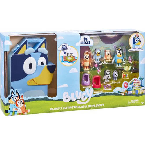 Moose Toys Bluey Ultimate Play & Go Set