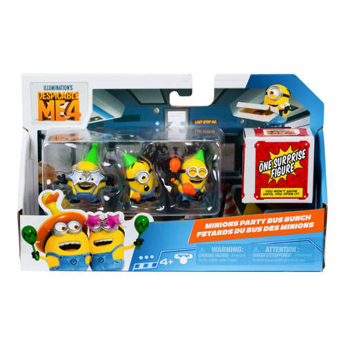 Moose Toys Despicable Me 4 - Collectable 4-pack