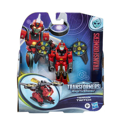 Transformers Earthspark Warrior Class Twitch