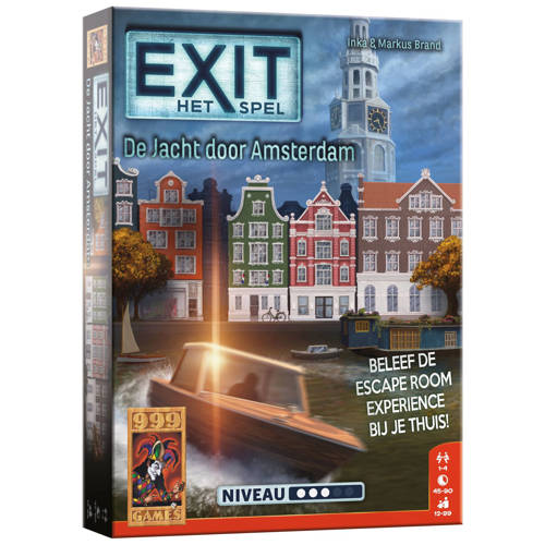 999 Games EXIT - De Jacht door Amsterdam