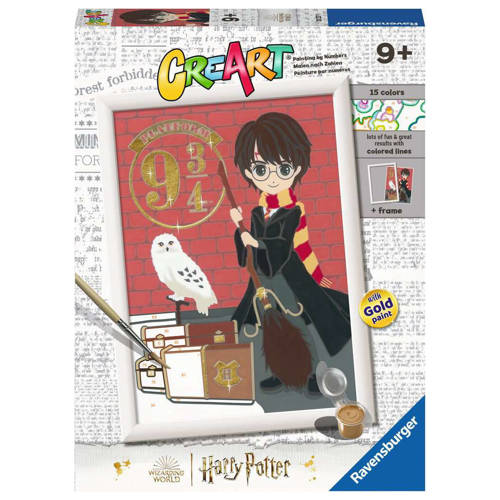 Ravensburger CreArt Harry Potter Magical Journey - Schilderen op nummer voor kinderen