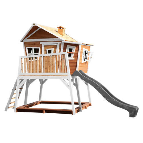 Axi Max Playhouse Brown/white - Grey slide