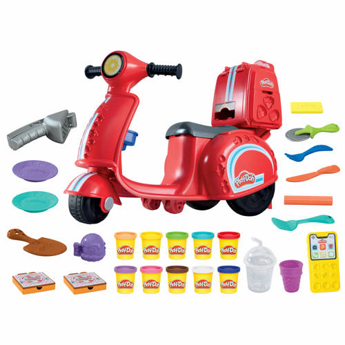 Play-Doh Pizzabezorgscooter Speelset