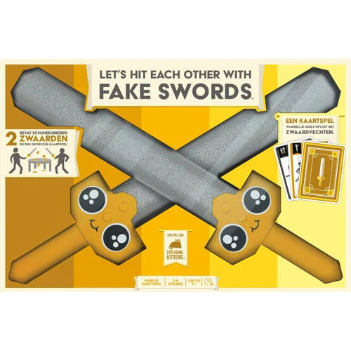 Exploding Kittens Let's Hit Each Other With Fake Swords